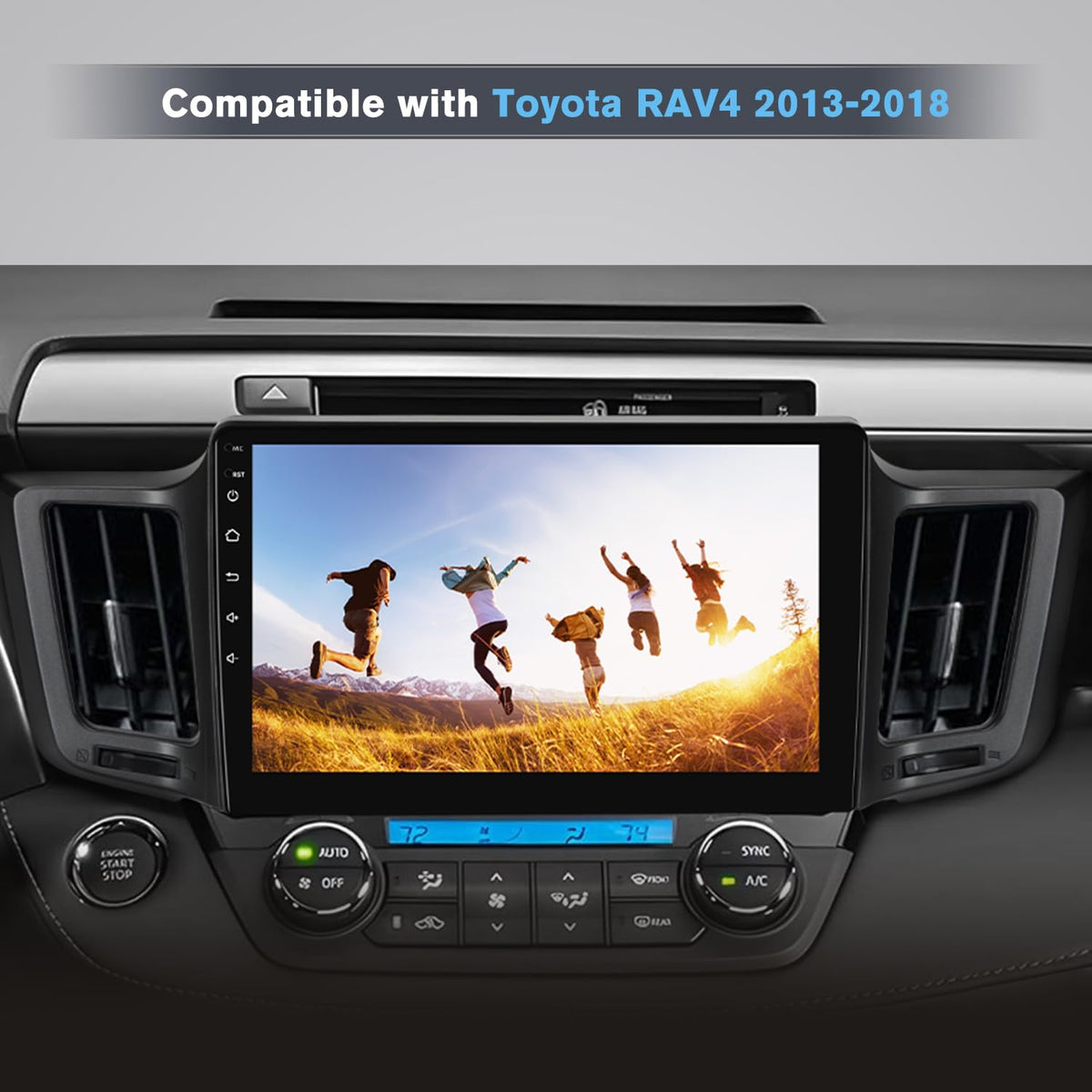 Doreon CarPlay Car Stereo for Toyota RAV4 2013–2018, Android 15, 6GB+128GB