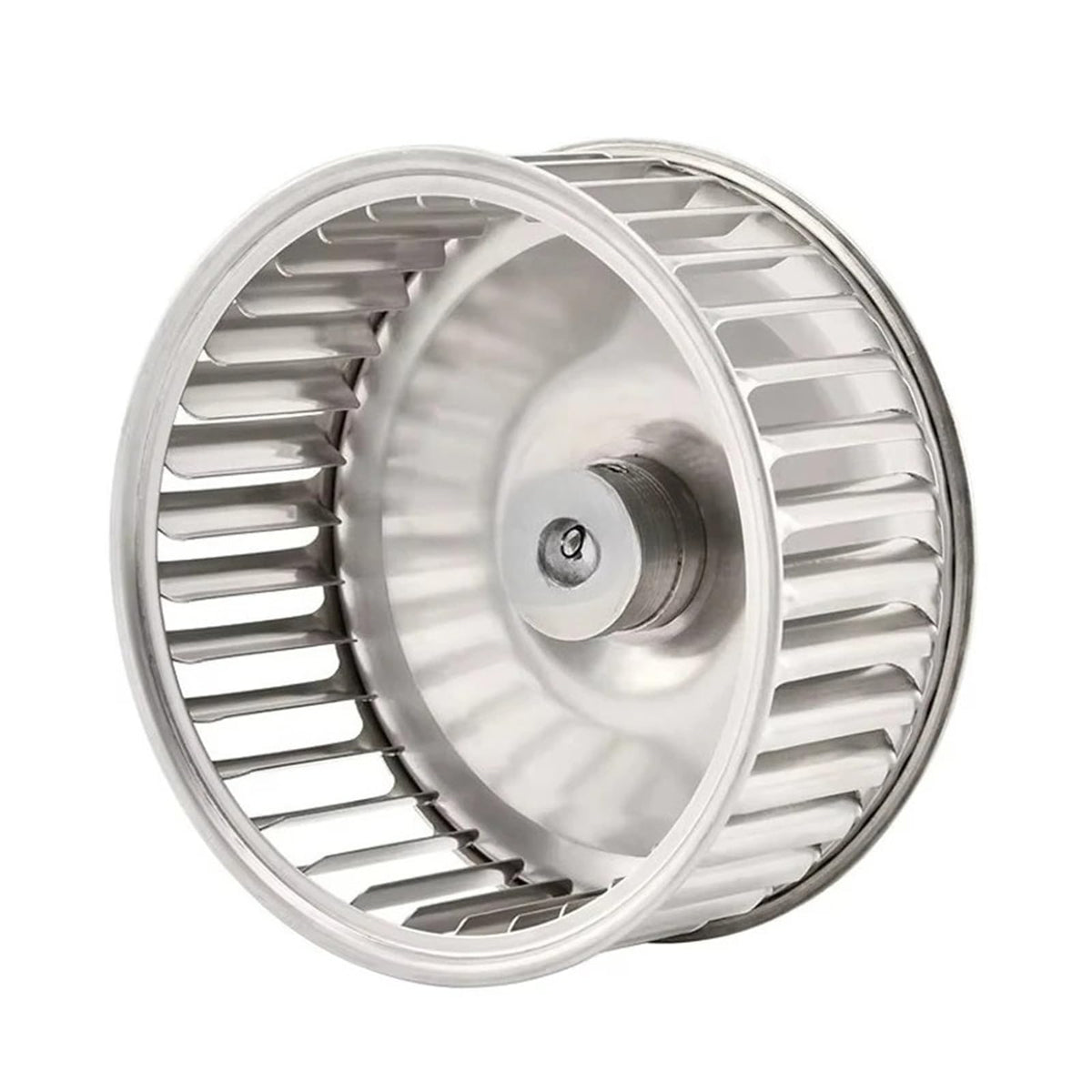 A/C Blower Motor Fan Prat Parts Stainless Steel Riveted Multi-Wing Wind Turbine Forward Tilting Centrifugal Fan Impeller