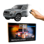 MPC Remote Starter Compatible with Toyota Tacoma 2016-2019 || 100% Plug & Play || Press OEM Key Fob 3X Lock to Start || Push to Start || Gas || USA Tech Support