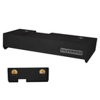 Chevy Silverado 2019-2026 Crew Cab and Double Cab 10" Dual Ground Shaker Subwoofer Enclosure Ported and Sealed (Green, 12" TW3)