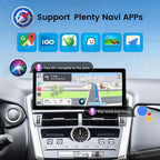 for Lexus NX 2018-2021 10.25" Octa Core 8G+64G Car CarPlay Android Auto Navigation Android Stereo GPS Radio Display IPS Touchscreen Headunit Tablet Media Player(V3)