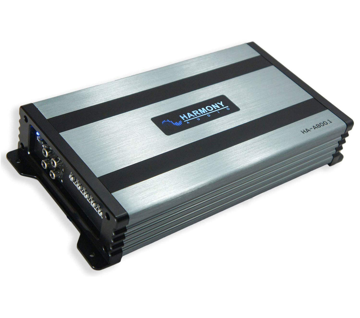 Mono Subwoofer Amplifier HA-A800.1 Bundle with HA-AK0 Amp Kit Harmony Audio