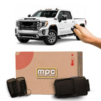 MPC Remote Start Kit Compatible with GMC Sierra 2500 2020-2023 || 2-Way LCD 5-Button Remotes Long Range || Plug & Play || No Wire Splicing || USA Tech Support