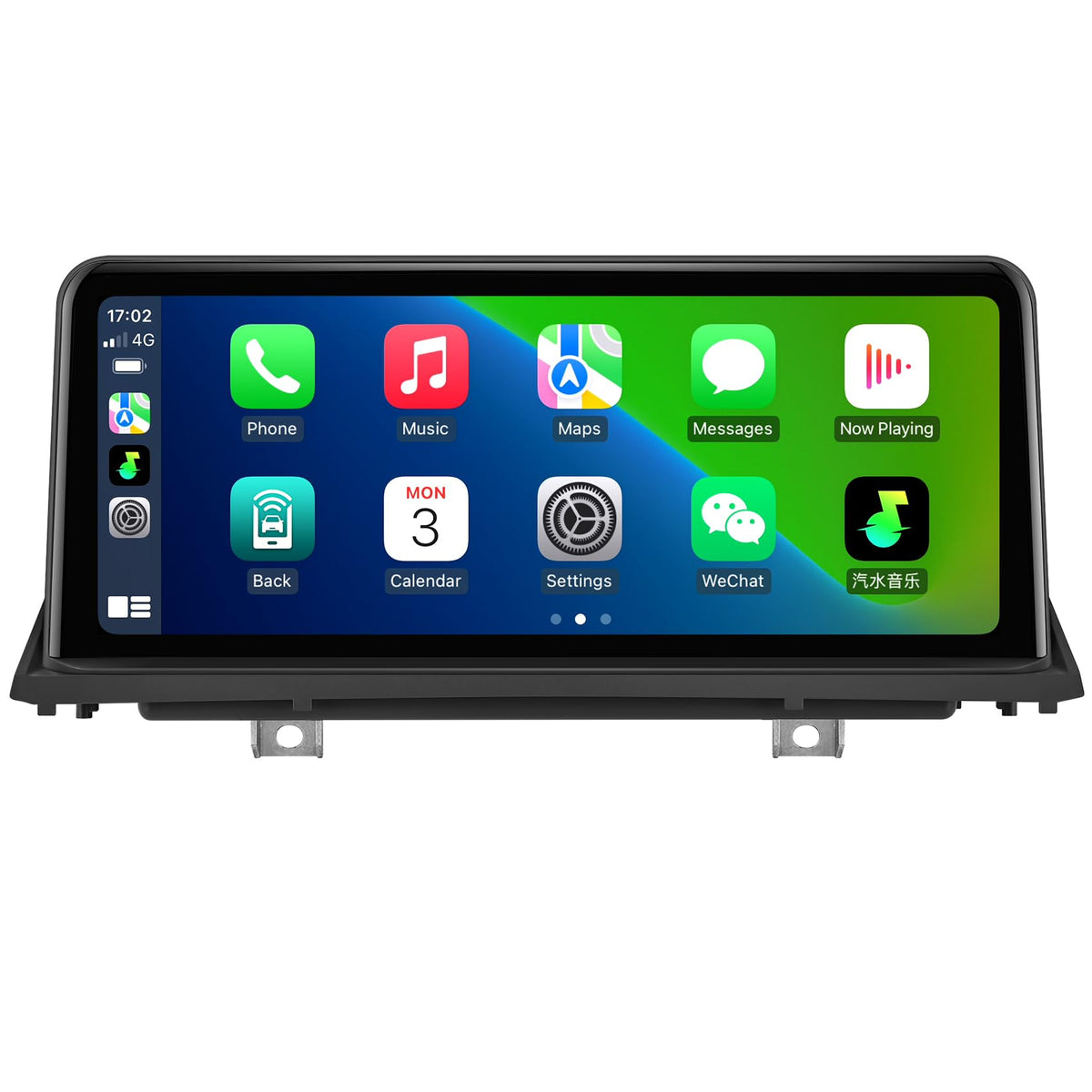 Car Stereo for BMW X5 X6 E70 E71 (2011-2013) with CIC System, Wireless CarPlay Android Auto Upgrade Factory Radio Bluetooth WiFi Touch Screen (10.25" CIC (2011-13))