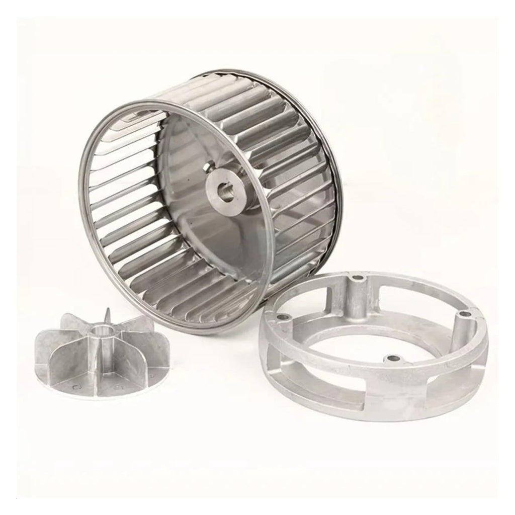 A/C Blower Motor Fan Prat Parts Stainless Steel Riveted Multi-Wing Wind Turbine Forward Tilting Centrifugal Fan Impeller