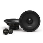Alpine DM-65-G Coaxial and DM-65C-G Component 6.5-Inch Speakers with Grille Bundle
