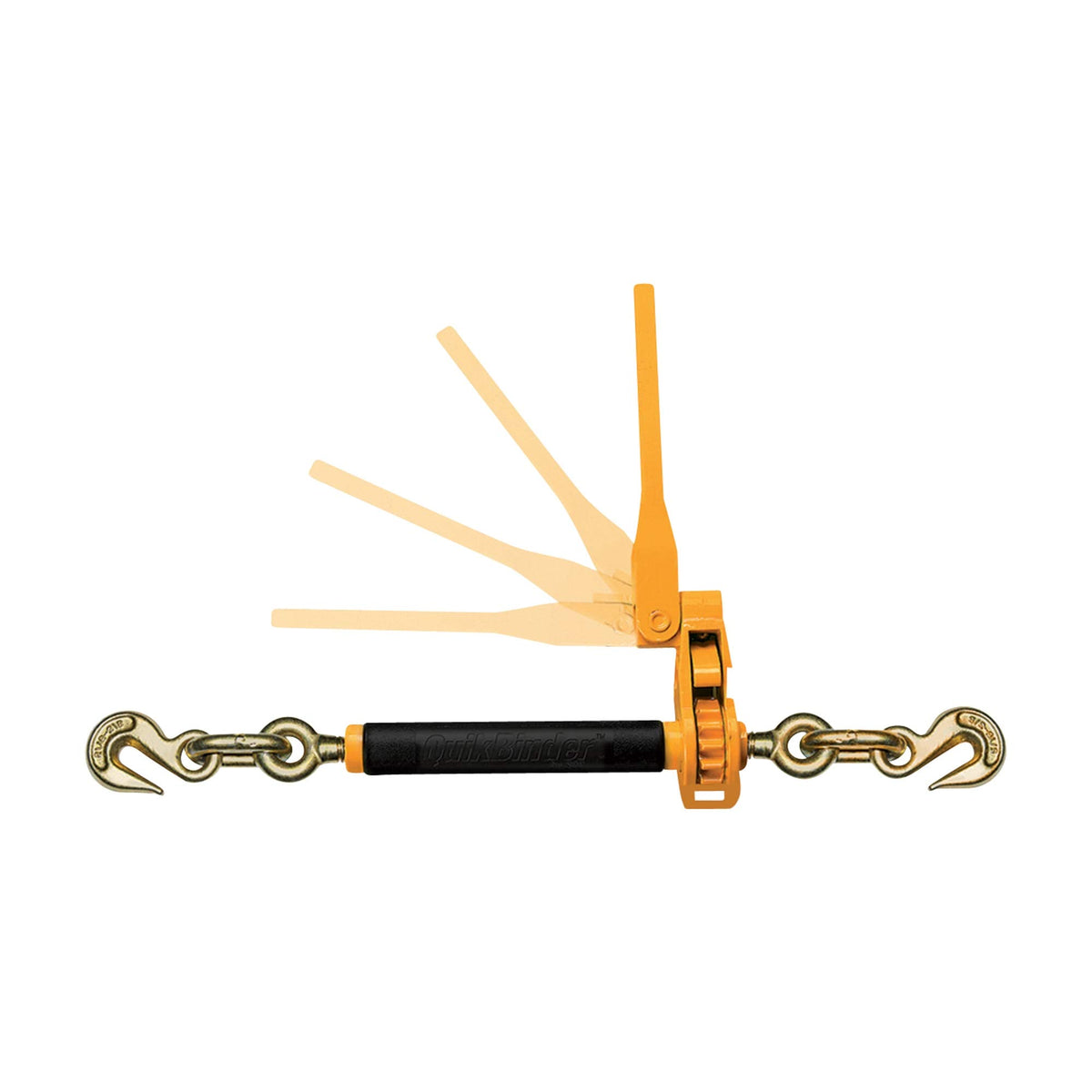 Mytee Products (4 Pack) 1/2 x 5/8 Peerless QuikBinder Plus Ratchet Binder 18100 Lb WLL Chain Tow Heavy Equip #H5125-0958