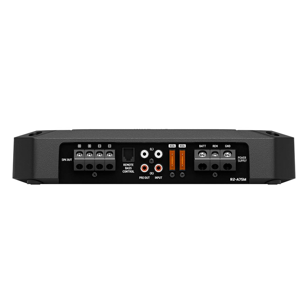 Alpine RS-SB12 12 in Sub Enclosure R2-A75M Amp Bundle