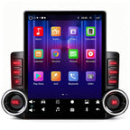 9.7" Android 15 Universal Car Stereo, 4+64G Quad Core Touch Screen Radio