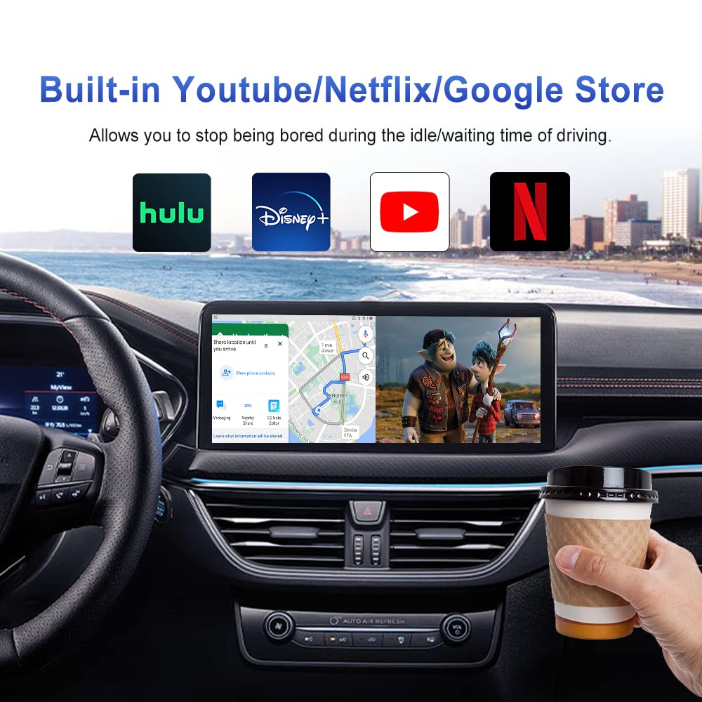 Carlinkit Tbox Plus Wireless CarPlay AI Box, 8GB+128GB Aibox