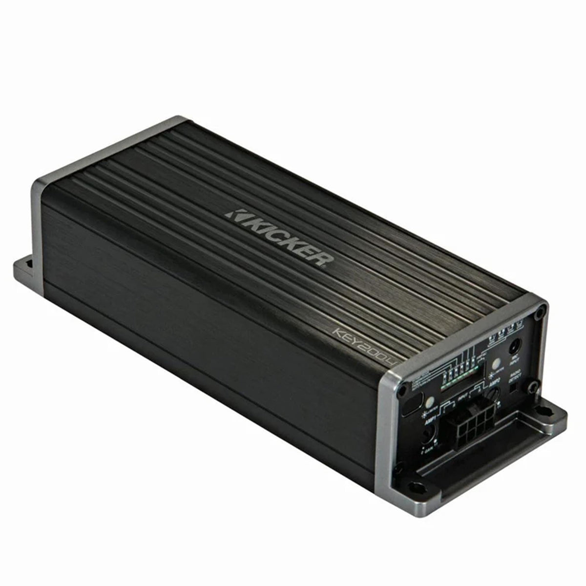 Kicker 53KEY2004 Key 4-Channel DSP Smart Amplifier, 4x50W