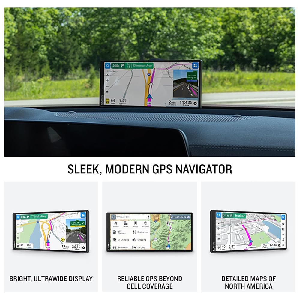 Garmin Drive (8.8") GPS Navigator 010-04320-00 with Accessories Bundle