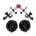 Stone Seam Setter 90 Degree Internal and External Right Angle Seamless Splicing Leveler for Quartz Slabs, Granite(Black)