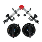 Stone Seam Setter 90 Degree Internal and External Right Angle Seamless Splicing Leveler for Quartz Slabs, Granite(Black)
