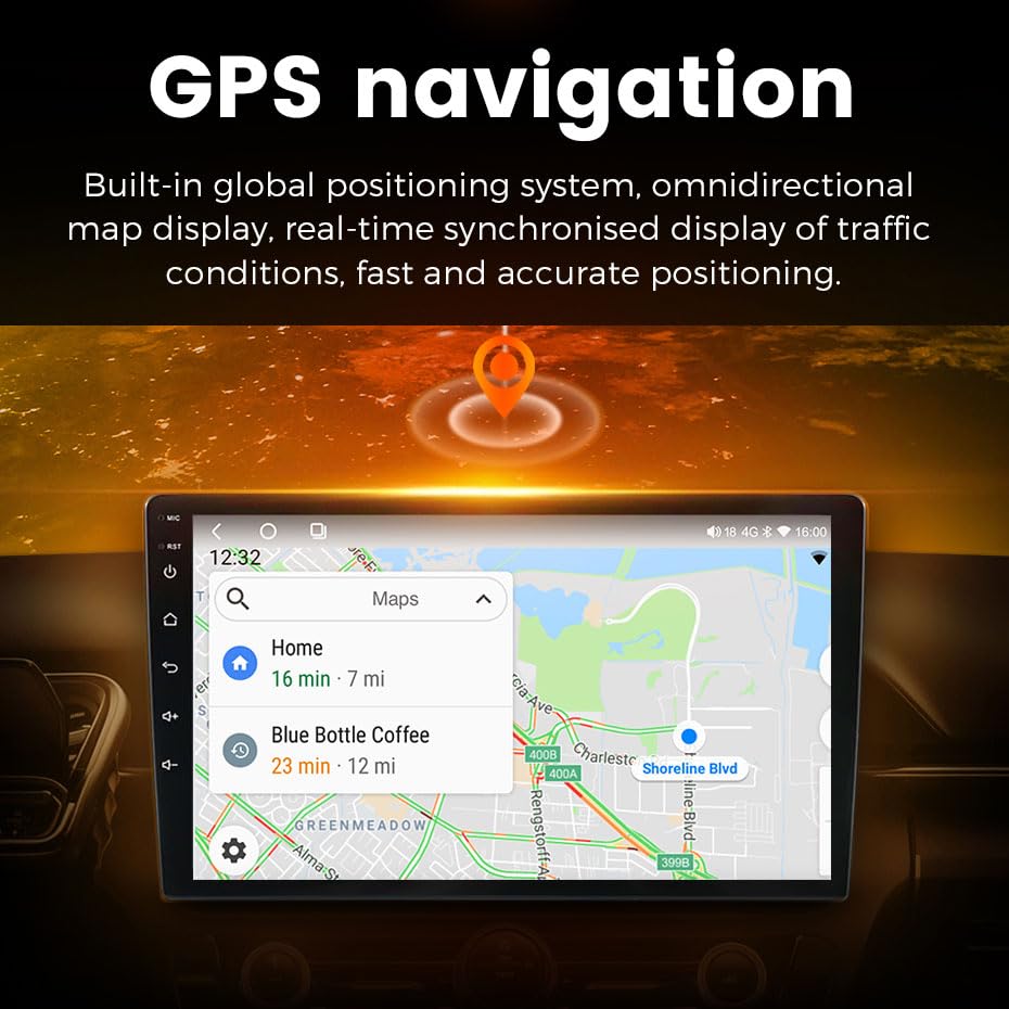 Stereo Car Radio for Mercedes-Benz Sprinter 2019-2023 Head Unit Upgrade