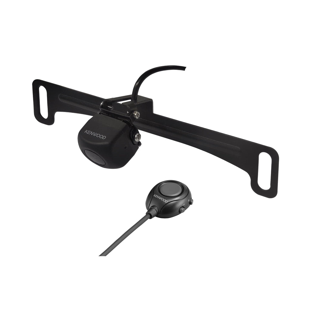 Kenwood CMOS-320LP Front or Rear View Camera with License Plate Mounting Kit & Camera Switch Unit