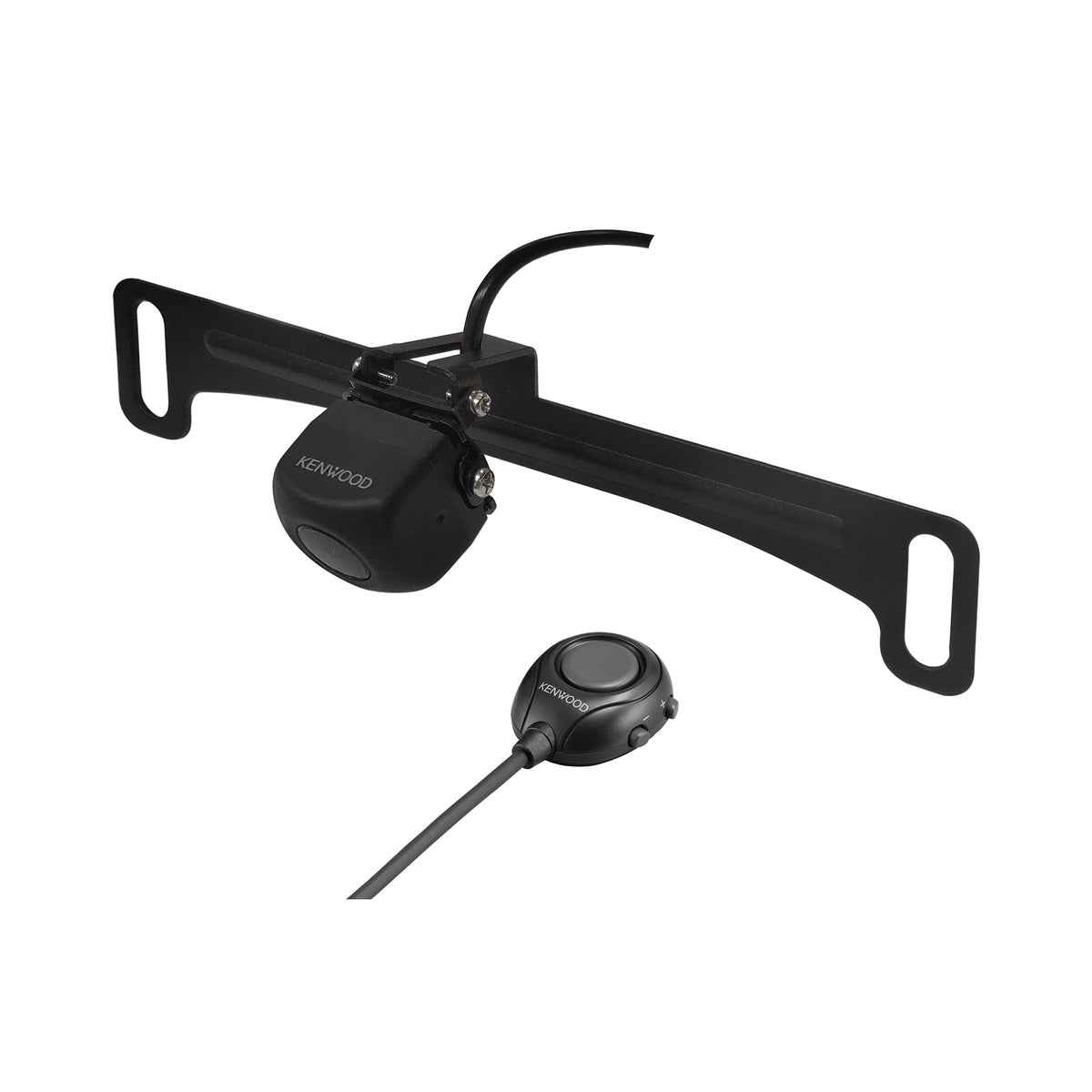 Kenwood CMOS-320LP Front or Rear View Camera with License Plate Mounting Kit & Camera Switch Unit