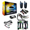 MPC Plug & Play Remote Start Kit Compatible with Nissan Altima 2013-2018 - Push-to-Start - Includes (2) 4-Button 2-Way Extended Range Remotes - Up to 1,500 ft - Plugin T-Harness - USA Tech Support