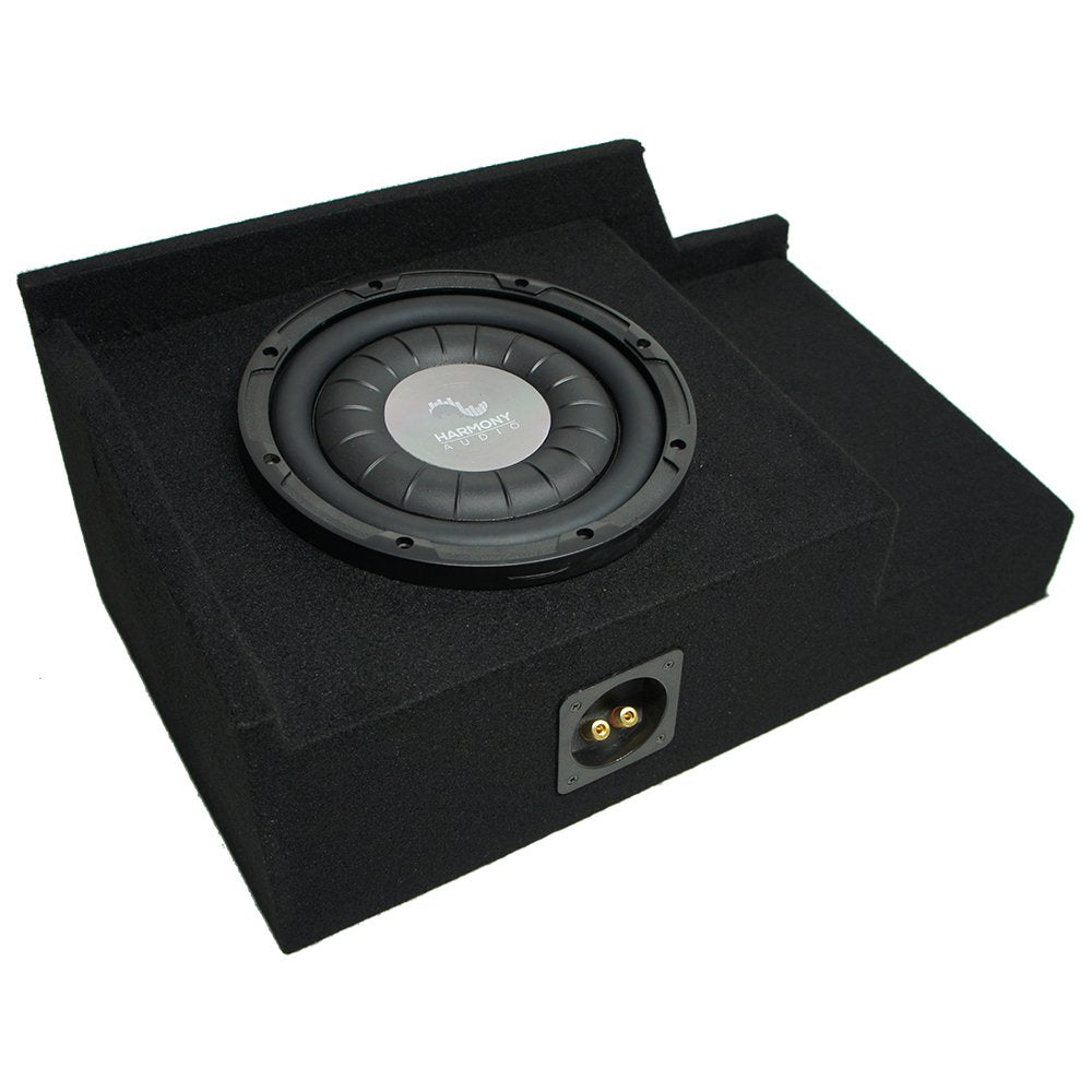 Single 10" Sub Box Fits Chevy Silverado 99-06 Ext Cab - Harmony Audio F104