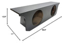 Loaded R124 Dual 12" Sub Box with Amp Fits 2007-2018 Jeep Wrangler JK