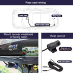 Fitcamx Used Dual 4K+1080P Dash Cam Adapts for Cadillac Escalade 2021-2026