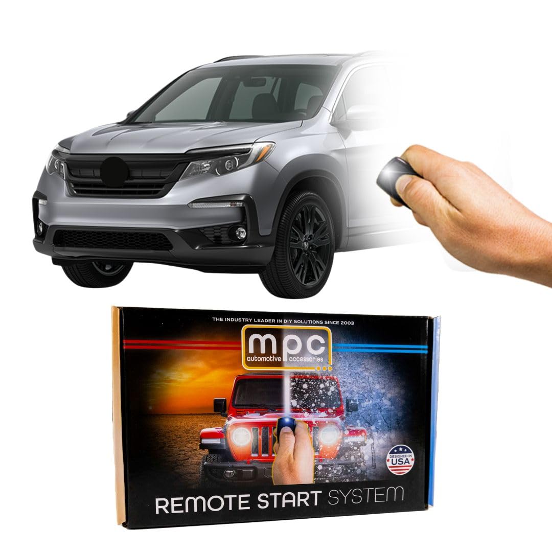 MPC Remote Start Compatible with Honda Pilot 2016-2022 - Push-to-Start - Plugin T-Harness - Premier USA Tech Support