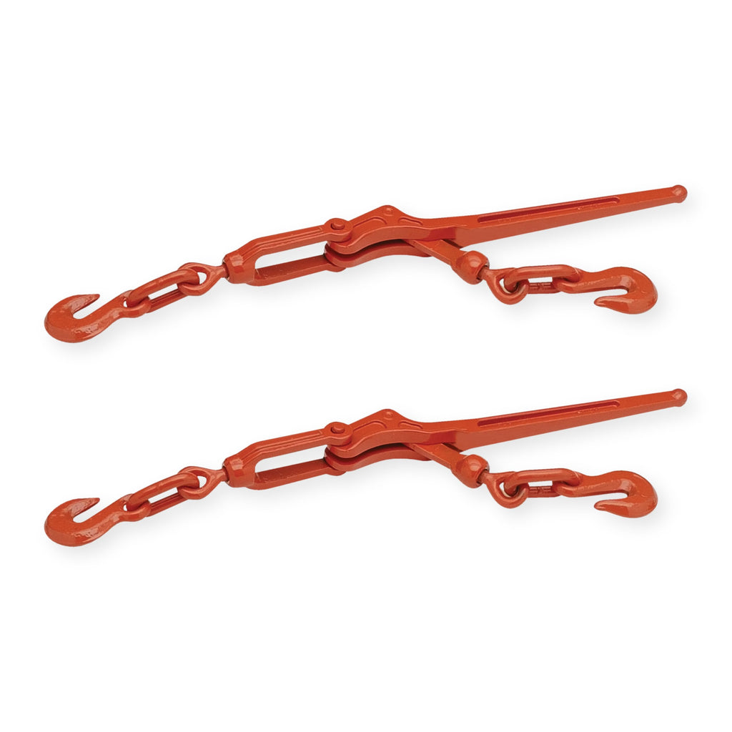 Teal Turtle Lever Load Binder, 3/8 to 1/2 Inch, 9200 Lb Capacity 2 Pack