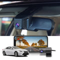 Fitcamx Front 2K+Rear 1080P Dash Cam Adapts for Lexus RC & RC F 2014-2017 RC300 RC350 F Sport, OEM Style, 2 Way HD Video, Loop Recording, WiFi & APP, G-Sensor, Easy to Operate, 64GB Card