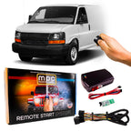 MPC Plug & Play Remote Start Kit Compatible with Chevrolet Express 2500 2008-2017 | Uses Your Factory Remotes - 3X Lock Activation | Includes Flashlink Updater (Required for Installation in Vehicle)