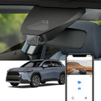 Fitcamx Front 2K+Rear 1080P Dash Cam Adapts for Toyota Corolla Cross 2023-2026 Hybrid (NOT Corolla), OEM Style, Dual HD Video, Built-in WiFi & APP, Loop Recording, G-Sensor, Easy to Use, 64GB Card