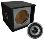 Alpine S-W12D4 Type S 12" Paintable Ported Sub Box Subwoofer Enclosure