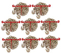 TM USWWAGOODS Replacement for/Fits G70 Chain & Binder Kit - (8) 1/2' - 5/8' Ratchet Load Binder, (8) 1/2' x 20' C...