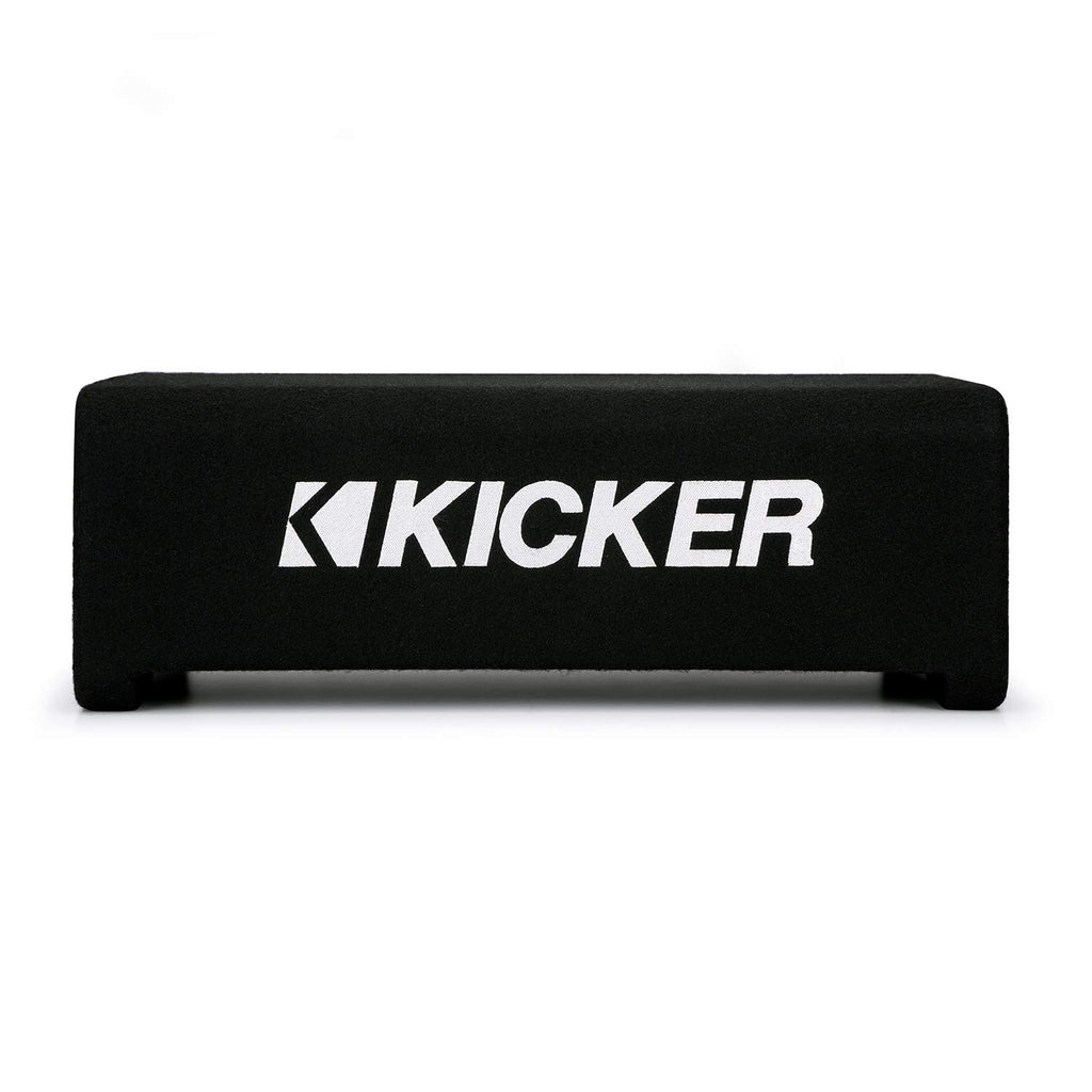 KICKER 48CDF104 Comp 10" Subwoofer in Down Firing Enclosure, 4-Ohm