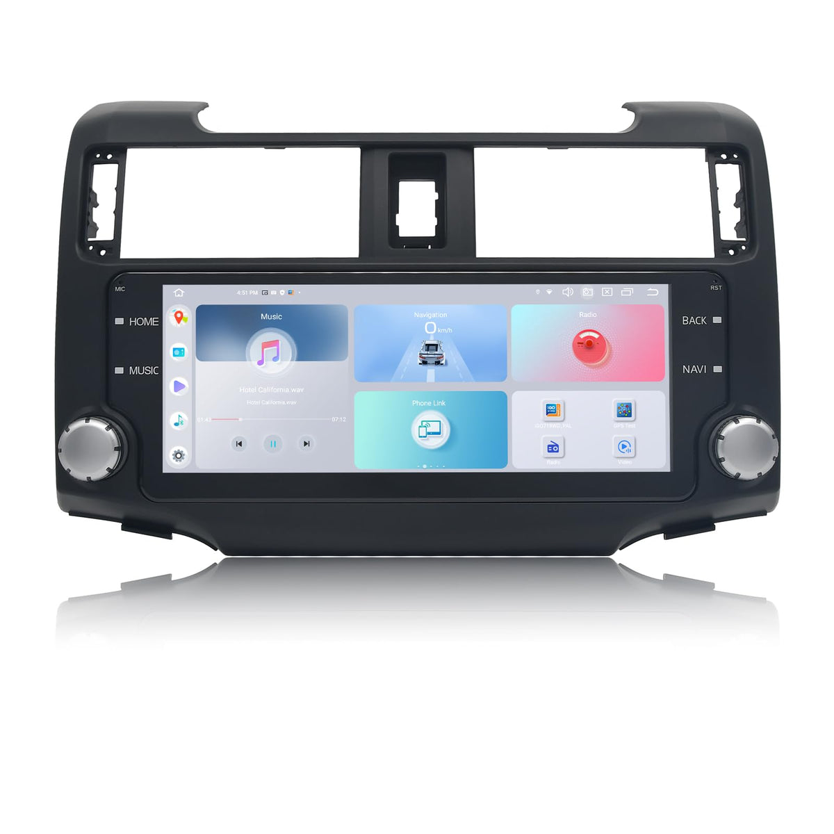 X12 10.25" Head Unit for Toyota 4Runner 2010-2023 Wireless Carplay