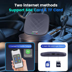 Carlinkit Tbox Plus Wireless CarPlay AI Box, 8GB+128GB Aibox
