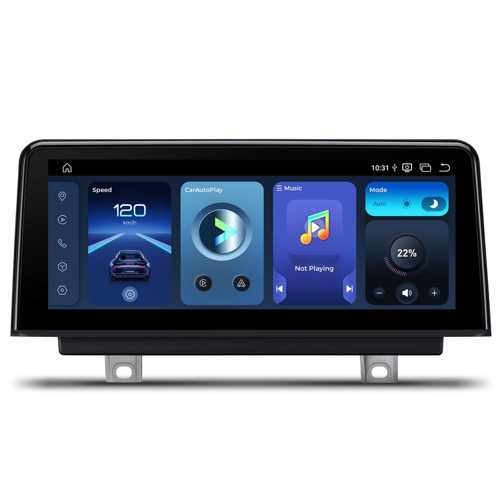 XTRONS Qualcomm 662 Android Car Stereo for BMW F30 F31 F32 F33 F34 F36 M3 M4 NBT System, 10.25 Inch IPS Touch Screen GPS Navigation Support Wireless CarPlay Android Auto Backup Camera (8+128GB)