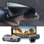 Fitcamx 4K Dash Cam Suitable for Ford Fusion 2013 2014 2015 2016 2017 2018 2019 2020 Sport S SEL Titanium Platinum SE Hybrid, OEM Style, 2160P Video WiFi, Loop Recording G-Sensor, Plug&Play, 64GB Card