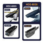 Fitcamx 4K Dash Cam Suitable for BMW 1 3 5 7 X1 X3 X5 X5 M X6 M3 E Chassis (HD2-6035), E88/E92/E93/E60/61/E65/66/E84/E83/E70/E72/E93, OEM Look, 2160P Video WiFi, Loop Recording G-Sensor, 64GB Card