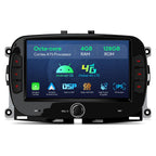 XTRONS 7" Android 14 IPS Touch Screen Car Stereo for Fiat 500 2016-2019