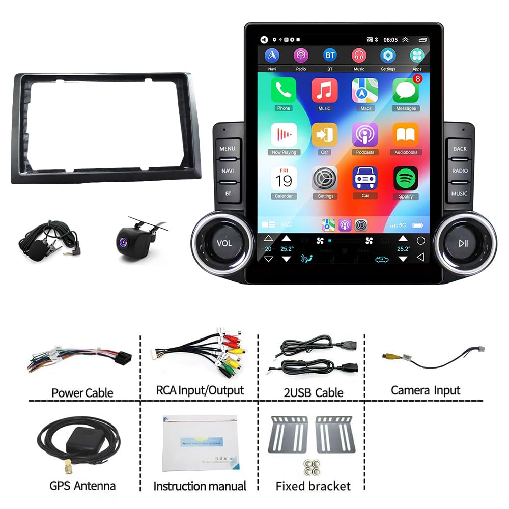 Car Radio for Ford F-350 1999 2000 2001 2002 2003 w/Carplay Android Auto