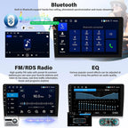 4+64G Android 14 Car Radio Stereo for BMW Mini Cooper F55 F56 F57 2015-2019 Low End, 9" IPS Touchscreen Double Din Radio with Wireless Carplay Android Bluetooth GPS Backup Camera FM/RDS Mirror Link
