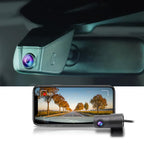 Fitcamx 4K Dash Cam Suitable for Infiniti QX80 2021-2023 Luxe Premium Select Sensory (Has Rain Sensor), OEM Look, UHD 2160P Video, Built-in WiFi & APP, Loop Recording, G-Sensor, Plug & Play, 64GB Card