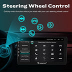 for Honda Civic 2012-2015 LHD Car CarPlay Android Auto Navigation Stereo GPS Radio Reverse Camera Display 9" IPS Touchscreen Headunit Tablet Pad Media Player, if Applicable Quad Core 4G+64G