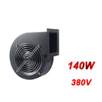 150FLJ17 140W Small dust Exhaust Blower Inflatable Model Centrifugal Blower air Blower 220V 110V 380V(380V,UK)