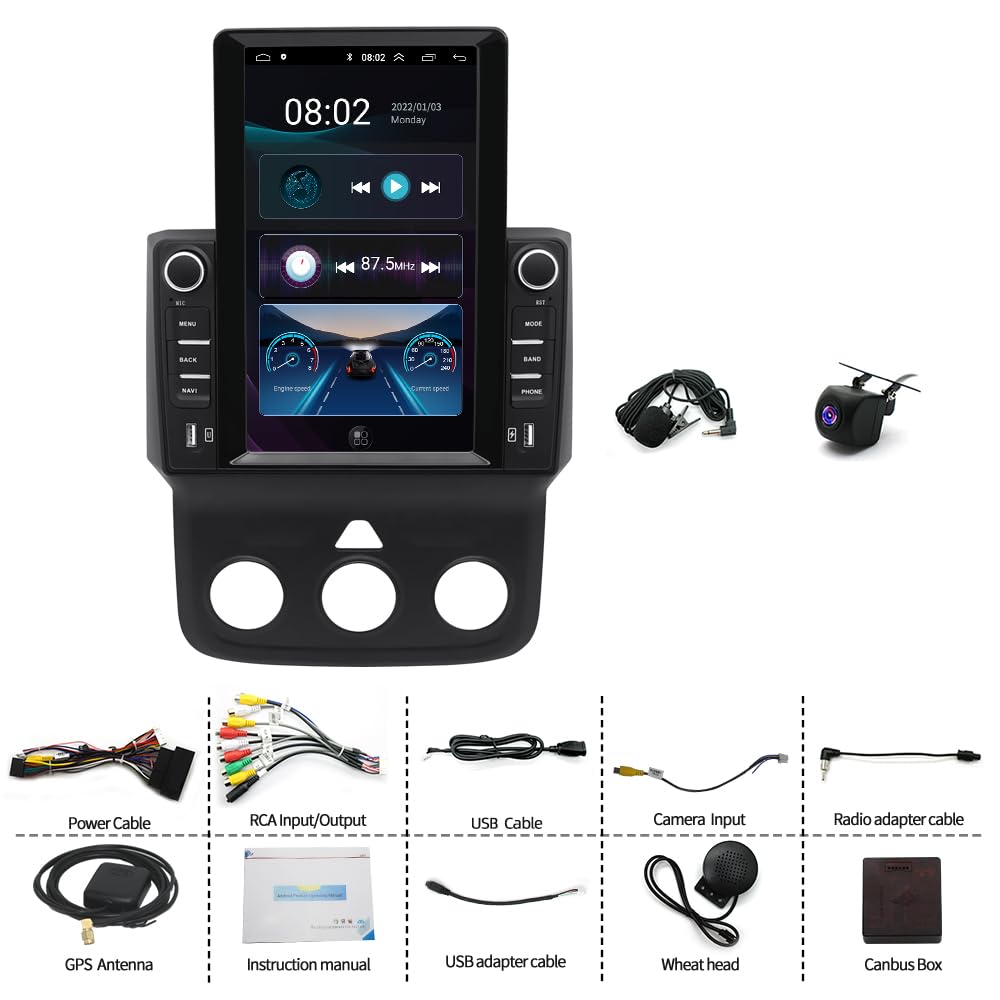 Car Stereo Fit for Ram 1500 2500 3500 2013-2018