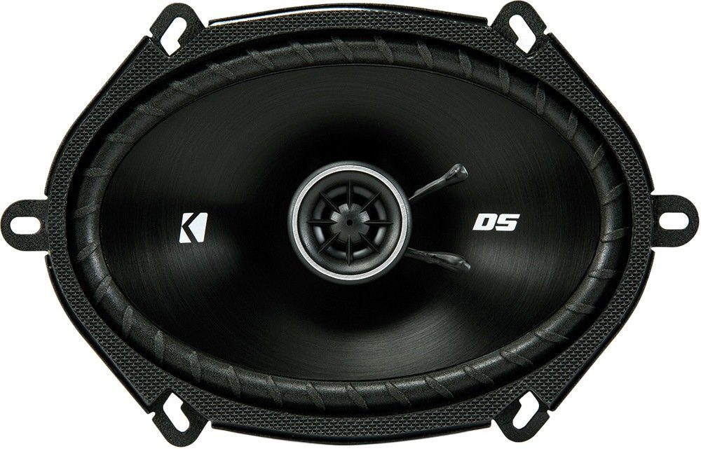 KICKER Front and Rear Door 6x8 Speakers Kit for Ford F-150 1999-2014 Upgrade Kit - 2 Pairs of DS Series 6x8 Inch Coaxial Speakers with Harnesses - DSC680, 43DSC6804