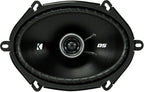 KICKER Front and Rear Door 6x8 Speakers Kit for Ford F-150 1999-2014 Upgrade Kit - 2 Pairs of DS Series 6x8 Inch Coaxial Speakers with Harnesses - DSC680, 43DSC6804
