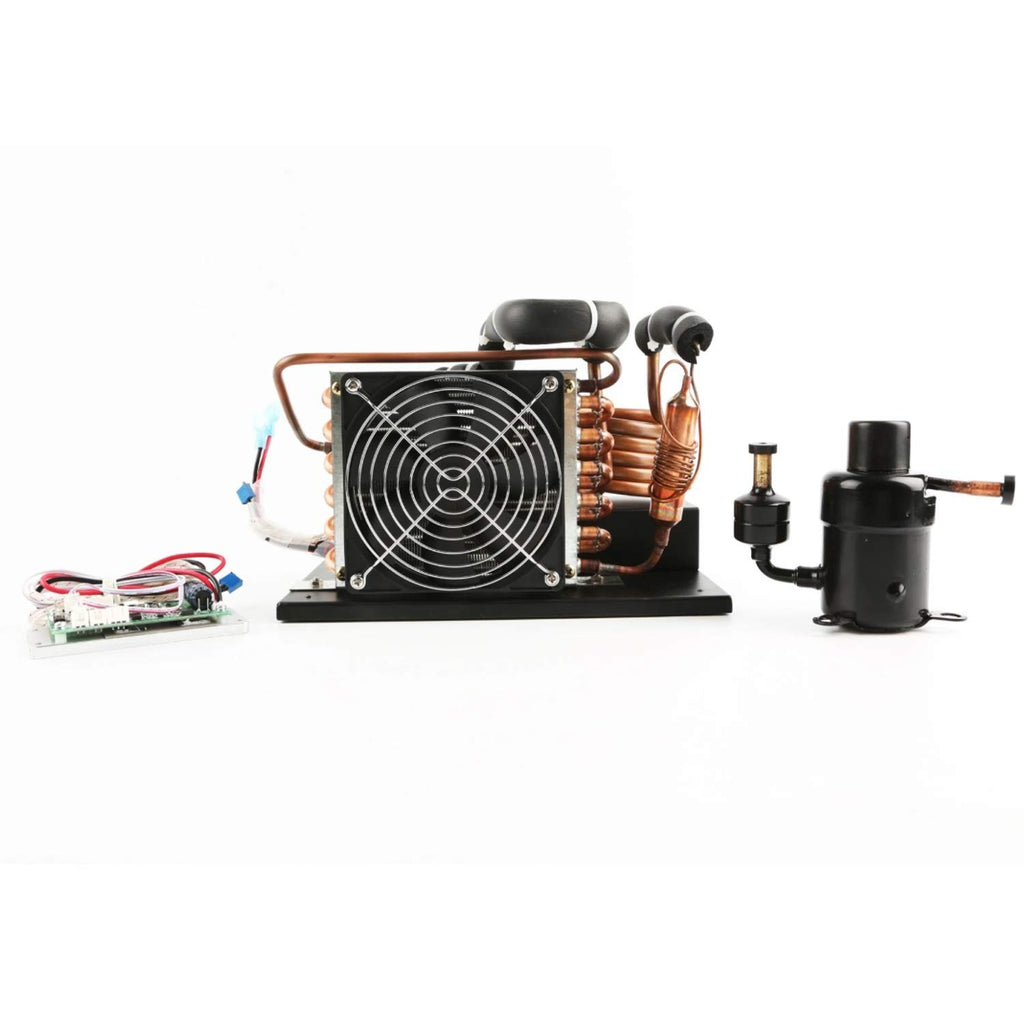 DC48V 137~450W Cooler Module Liquid Cooling System，Portable E-Copper Coil Liquid Chiller R134A Miniature Water Cycling