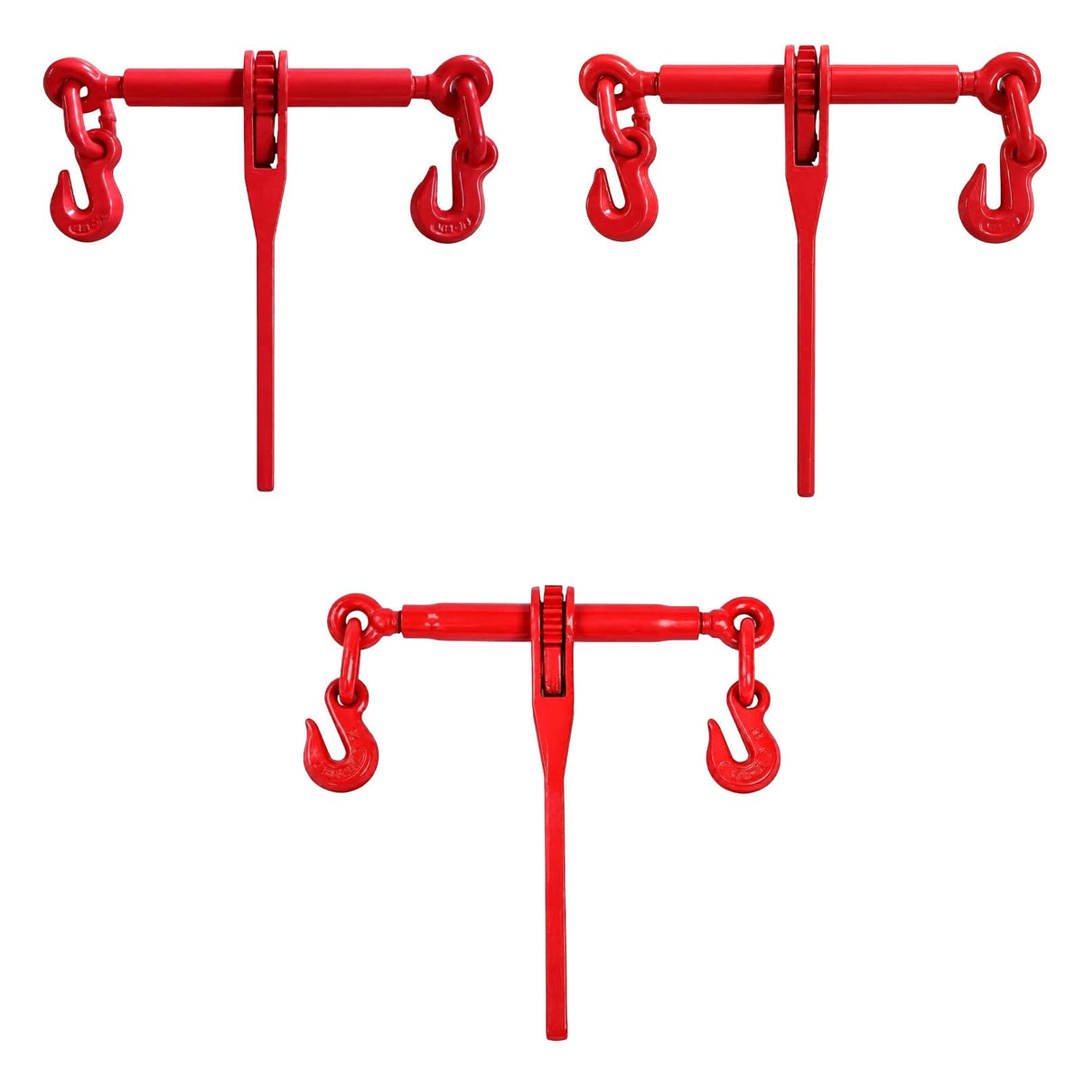 Double-Hook Load Binder for Manual Cargo Chain Tensioning, Spec B