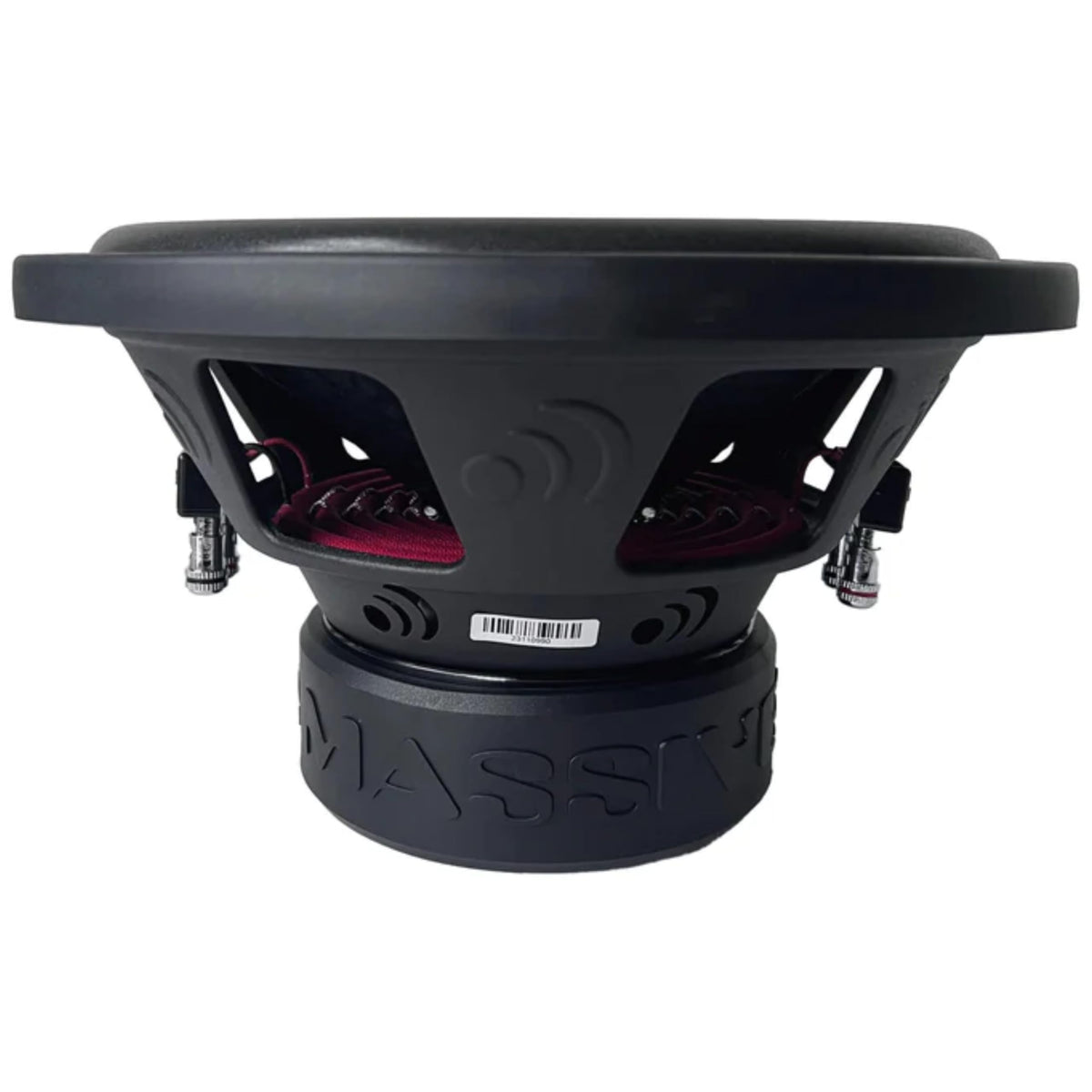 Massive Audio GTX124H | 12" 800 Watts RMS | 1600w MAX Dual 4 Ohm Subwoofer for Controlled deep bass